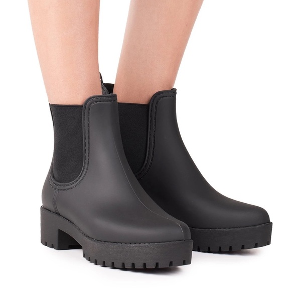 Jeffrey Campbell Shoes - JEFFERY CAMBELL Chelsea Style Rain Boot Size 7